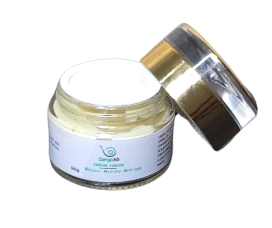 Crème Visage Purifiante et matifiante à la Bave d'Escargot Crème Visage Purifiante et matifiante à la Bave d'Escargot