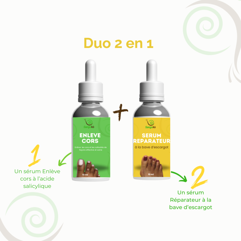 DUO 2 en 1 CONTRE LES CORS ET LES CALLOSITES DUO 2 en 1 CONTRE LES CORS ET LES CALLOSITES