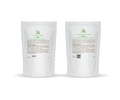 Poudre de Gommage 95/5 – Carbonate de Calcium & Bave d’Escargot – Exfoliant Naturel et Régénérant